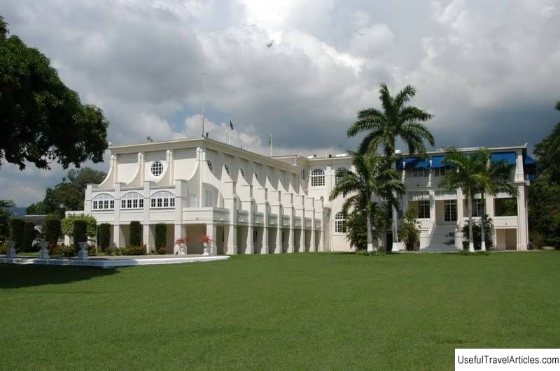 House of the Governor of Jamaica (King's House) description and photos - Jamaica: Kingston