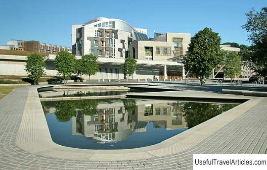 New Scottish Parliament building description and photos - UK: Edinburgh