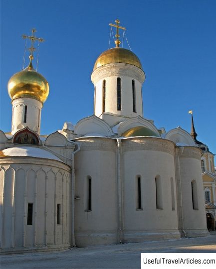 Trinity Cathedral Trinity-Sergius Lavra description and photos - Russia - Golden Ring: Sergiev Posad