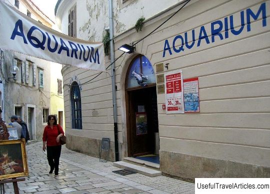 Aquarium description and photos - Croatia: Porec