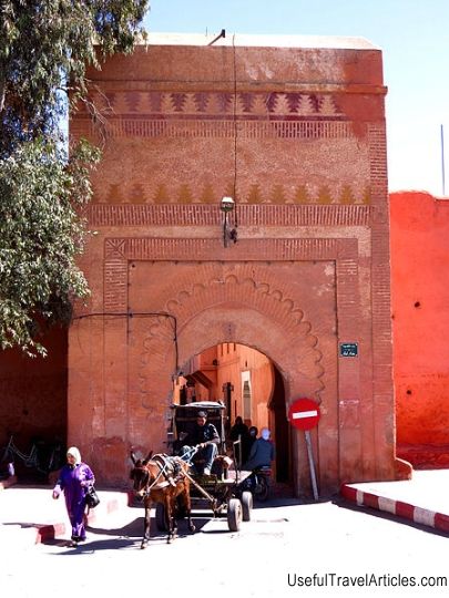 Gate of Ksiba (Bab Ksiba) description and photos - Morocco: Marrakech