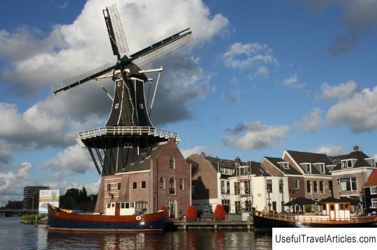De Adriaan's Mill description and photos - The Netherlands: Haarlem