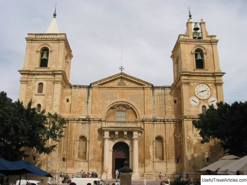 Valletta Cathedral (Saint Johns Co-Cathedral) description and photos - Malta: Valletta