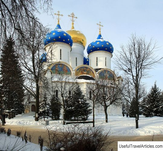 Assumption Cathedral of the Trinity-Sergius Lavra description and photo - Russia - Golden Ring: Sergiev Posad