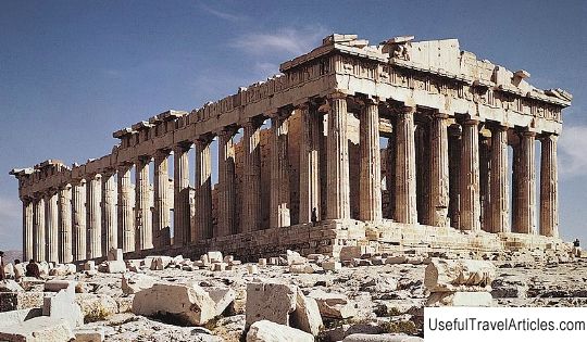 Parthenon description and photos - Greece: Athens