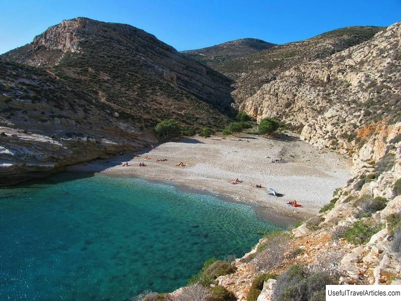 Livadaki beach description and photos - Greece: Folegandros Island
