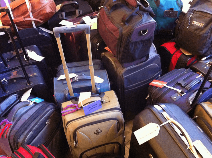 Baggage weight and baggage removal from Thailand