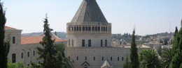 Temple of the Annunciation in Israel, Nazareth resort