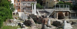 Roman Forum (Odeon) in Bulgaria, Plovdiv resort