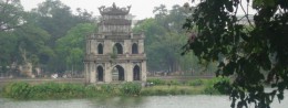 Lake Hoan Kiem in Vietnam, Hanoi resort