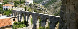 Aqueduct in Montenegro, resort Bar