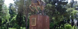 Monument to King Nikola in Montenegro, Podgorica resort
