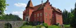 Cervena Lhota Castle in the Czech Republic
