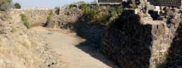 Ruins of Kochav HaYarden (Belvoir Fortress) in Israel
