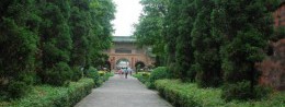 Wang Jian's grave in China, Chengdu resort