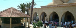 Hala Sultan Tekke (Umm Haram Mosque) in Cyprus, Larnaca resort