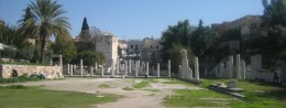 Roman agora in Greece, resort of Athens