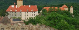 Veveri Castle in the Czech Republic, Brno resort