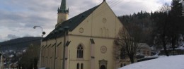 Church of St. Jachim in the Czech Republic, spa Jachymov