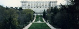 Royal Palace (Palacio Real) in Spain, Madrid resort