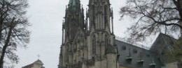 Cathedral of St. Wenceslas in the Czech Republic, resort Olomouc