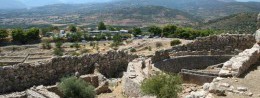 Mycenae in Greece, Peloponnese resort