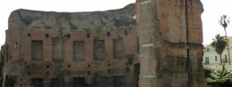 Baths of Trajan in Italy, Rome resort