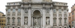 Trevi Fountain in Italy, Rome resort