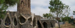 Colonia Guell in Spain, Barcelona resort