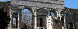 Gate of Maggiore in Italy, Rome resort
