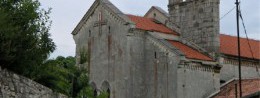 Church and monastery of St. Francis in Croatia, Pula resort