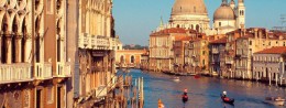 The Grand Canal in Italy, Venice resort