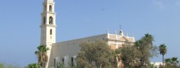 Franciscan Church of St. Apostle Peter in Jaffa in Israel, Tel Aviv resort