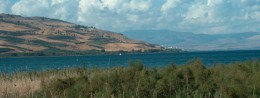 Lake Kinneret (Sea of Galilee) in Israel, Galilee resort