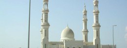 Sheikh Rashid bin Humaid Mosque in the UAE, Ajman resort
