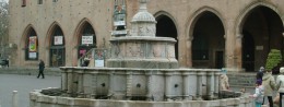 Piazza Cavour in Italy, Rimini resort