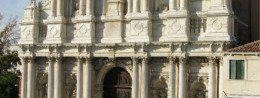Scalzi Church in Italy, Venice resort