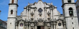 Cathedral of the Immaculate Conception (Cathedral of Saint Christopher) in Cuba, resort of Havana