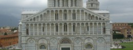 Cathedral in the Square of Miracles in Italy, Pisa resort