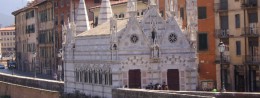 Church of Santa Maria del Spina in Italy, Pisa resort