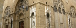Church of Orsanmichele in Italy, resort of Florence