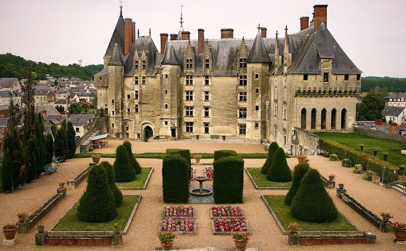 Chateau Langeais in France, Loire Valley resort