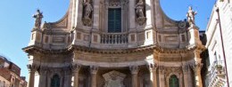 Basilica della College in Italy, resort of Sicily