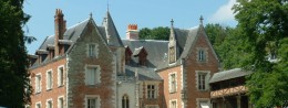 Clos-Luce castle in France, Loire Valley resort