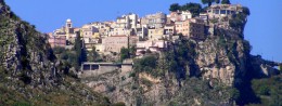 Castelmola in Italy, Sicily resort