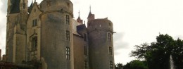 Montreuil-Bellay Castle in France, Loire Valley resort