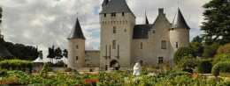 Castle of Riveau in France, Loire Valley resort