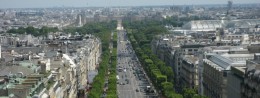 Champs Elysees in France, Paris resort