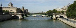 Notre Dame Bridge in France, Paris resort