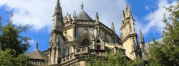 Cathedral of Saints Peter and Paul in France, resort of Nantes